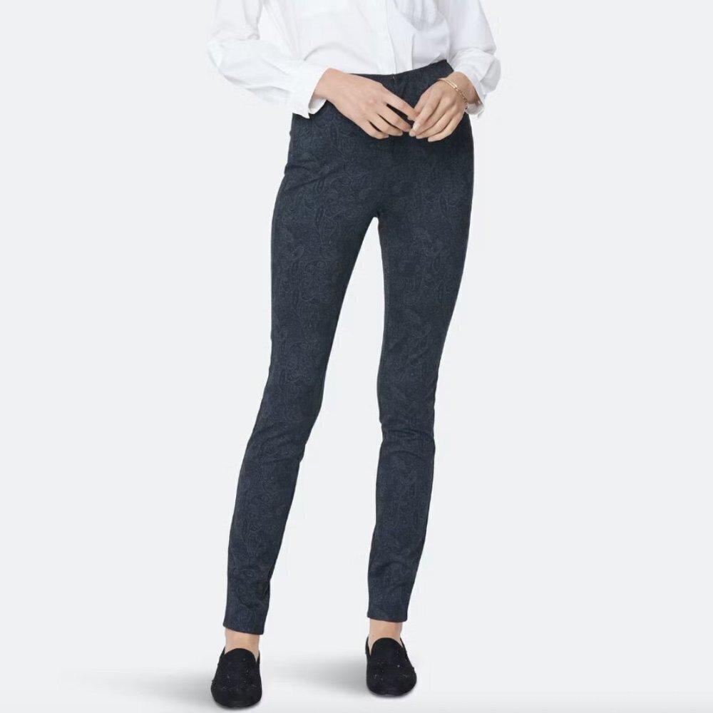 NYDJ Forever Slimming Wilshire Paisley Pants
